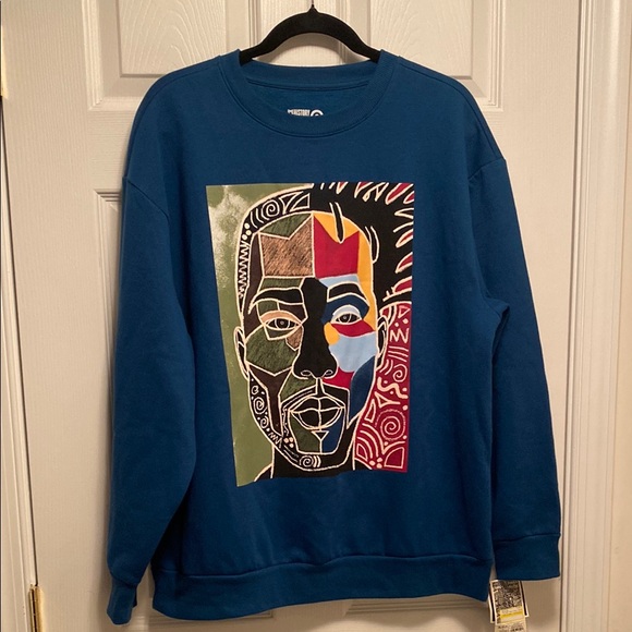 Target Other - Brand New Black History Month Graphic Face Sweatshirt…size L